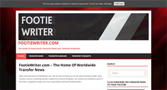 Desktop Screenshot of footiewriter.com